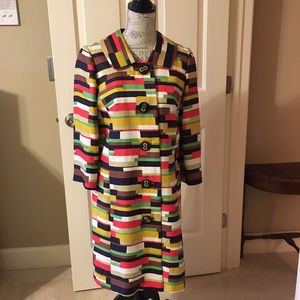 Striped Coat by Milly of New York